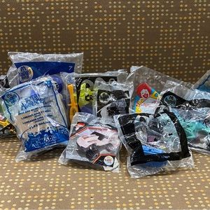 McDonalds Happy Meal Toys For Nerf Marvel Disney Lego 1998+ Sealed Lot of 10 NIB